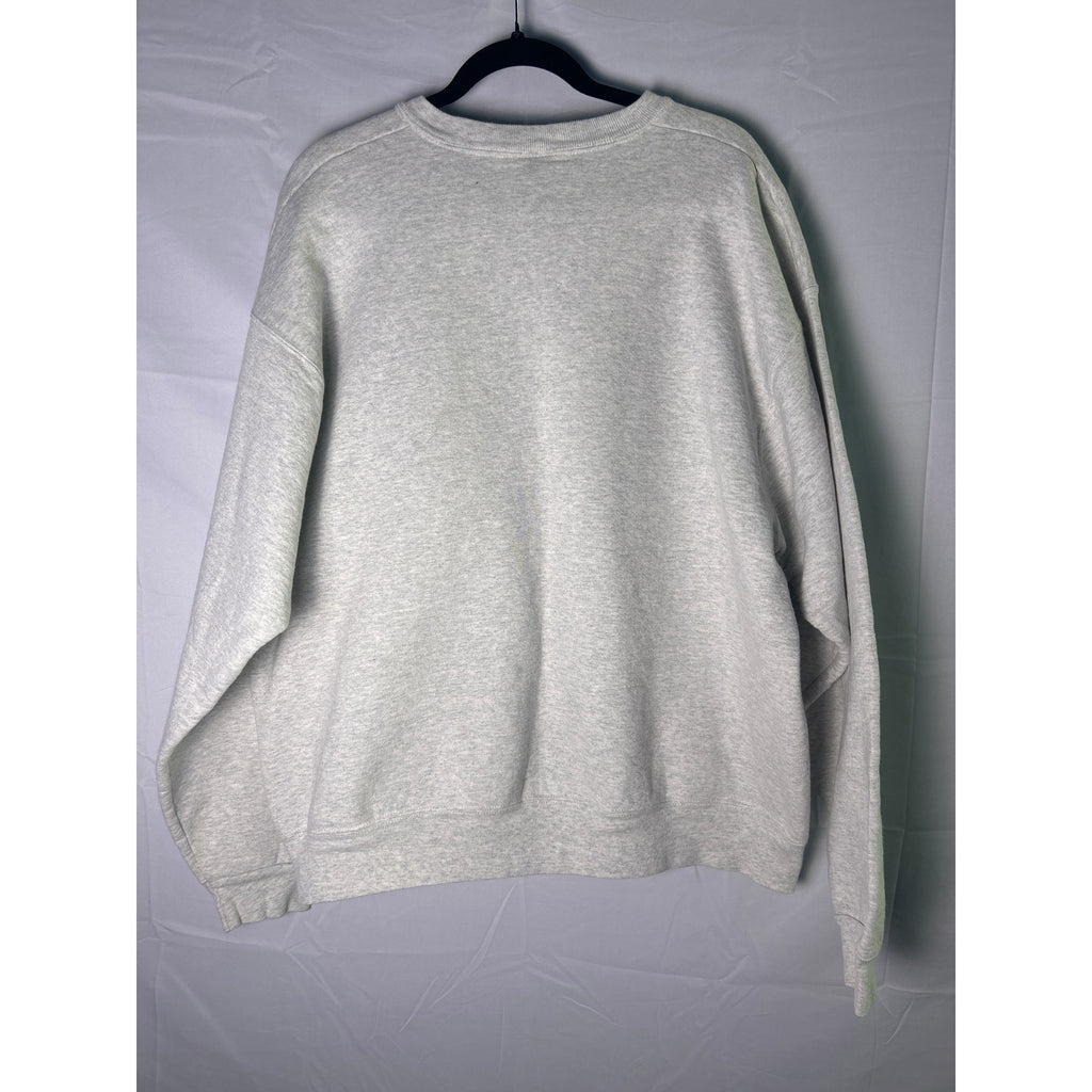 90s Fruit of the Loom Indiana University Sunflower Gray Crewneck Sweatshirt XL