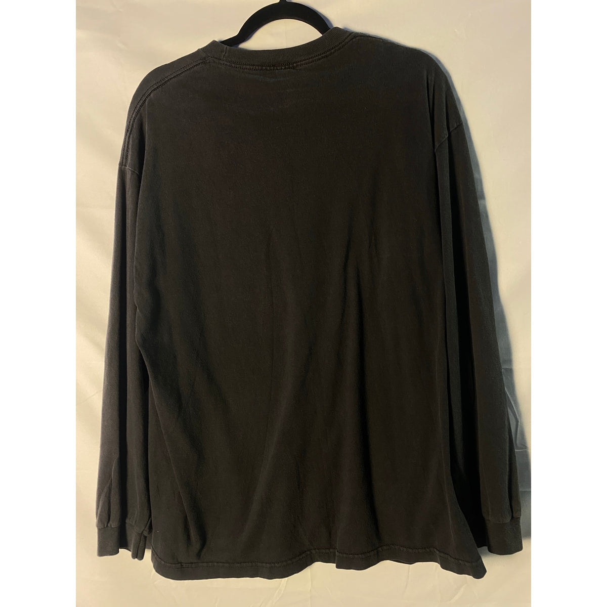 IU Indiana Hoosiers 1820 Graphic Print Black Long Sleeve Shirt Crewneck Mens XL