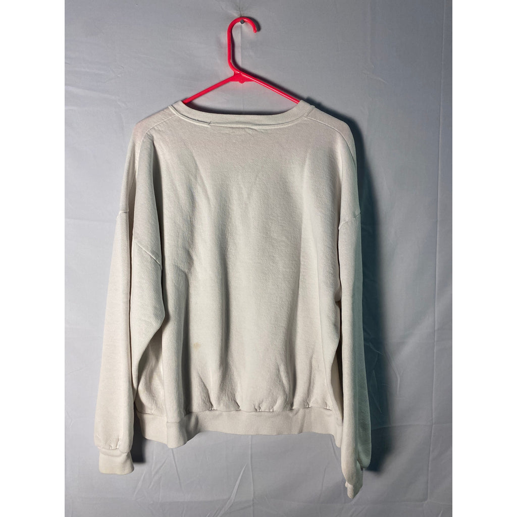 Vintage Culver School White Crewneck Sweatshirt Pullover Women's Size XL&nbsp;