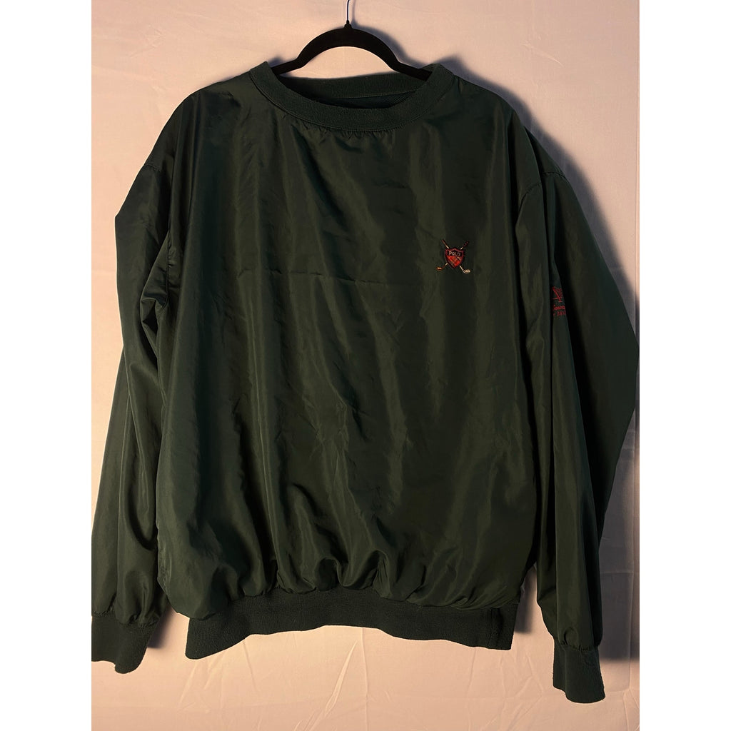 Polo by Ralph Lauren Green Polo Golf Pullover Sweater Austin Country Club Large