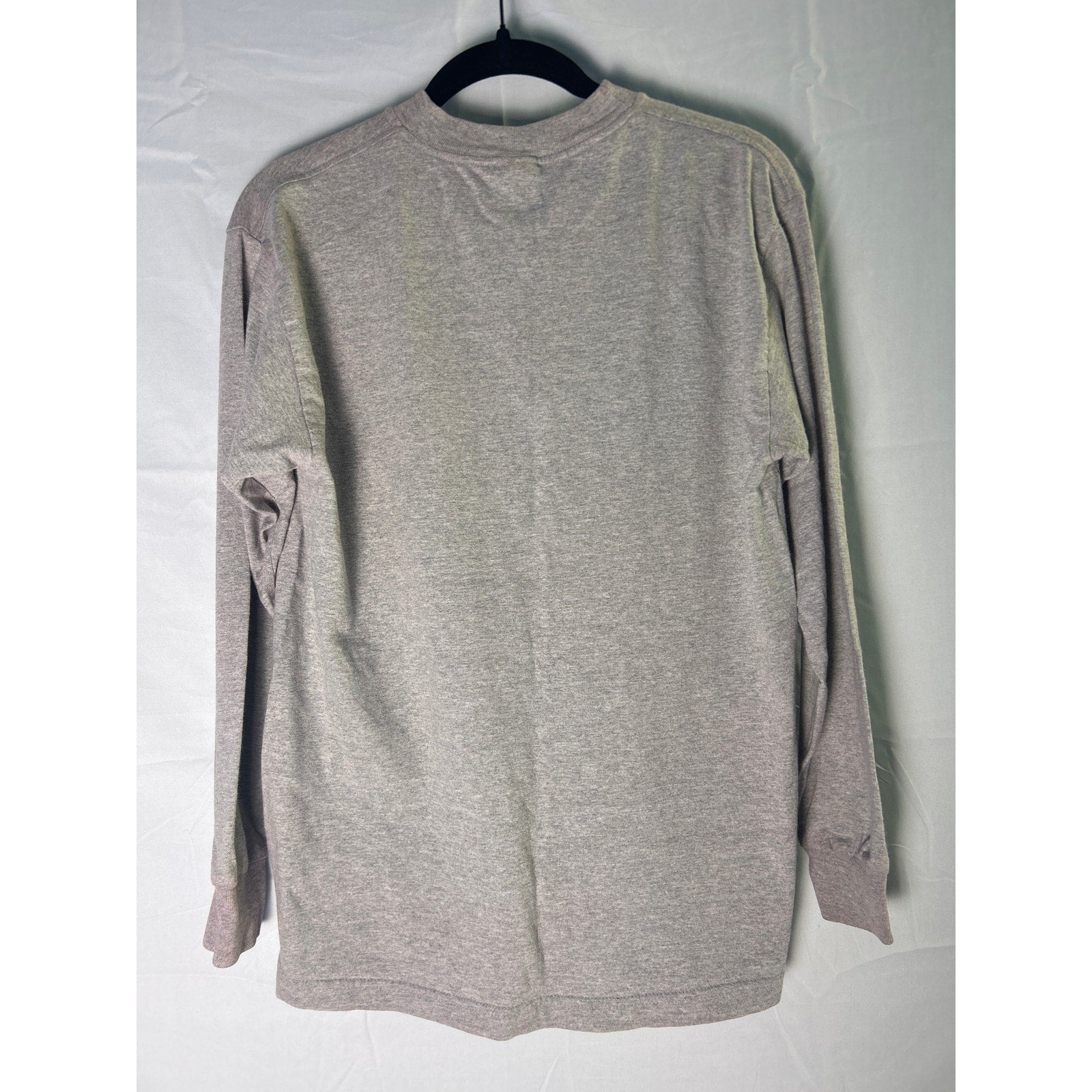 AAA Alstyle Apparel & Activewear INDIANA Soccer Gray Long Sleeve Shirt Medium
