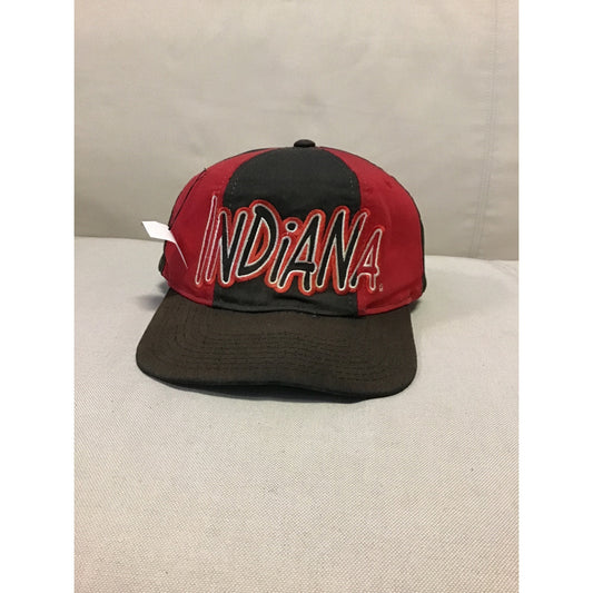 Vintage Starter NCAA Indiana Hoosiers Bubble Script Twill Snapback Hat