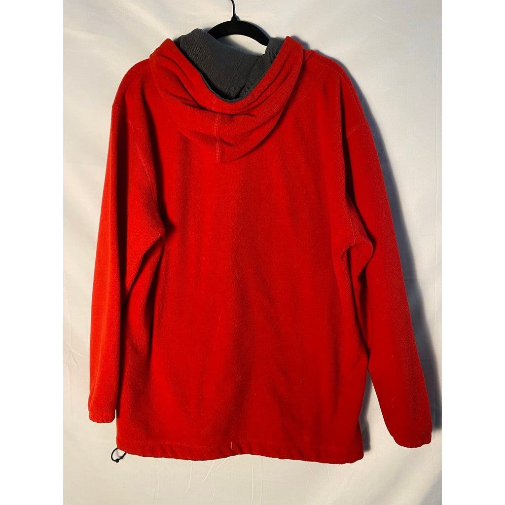 South Pole Authentic Fleece Oversized Red Hoodie Sz Medium