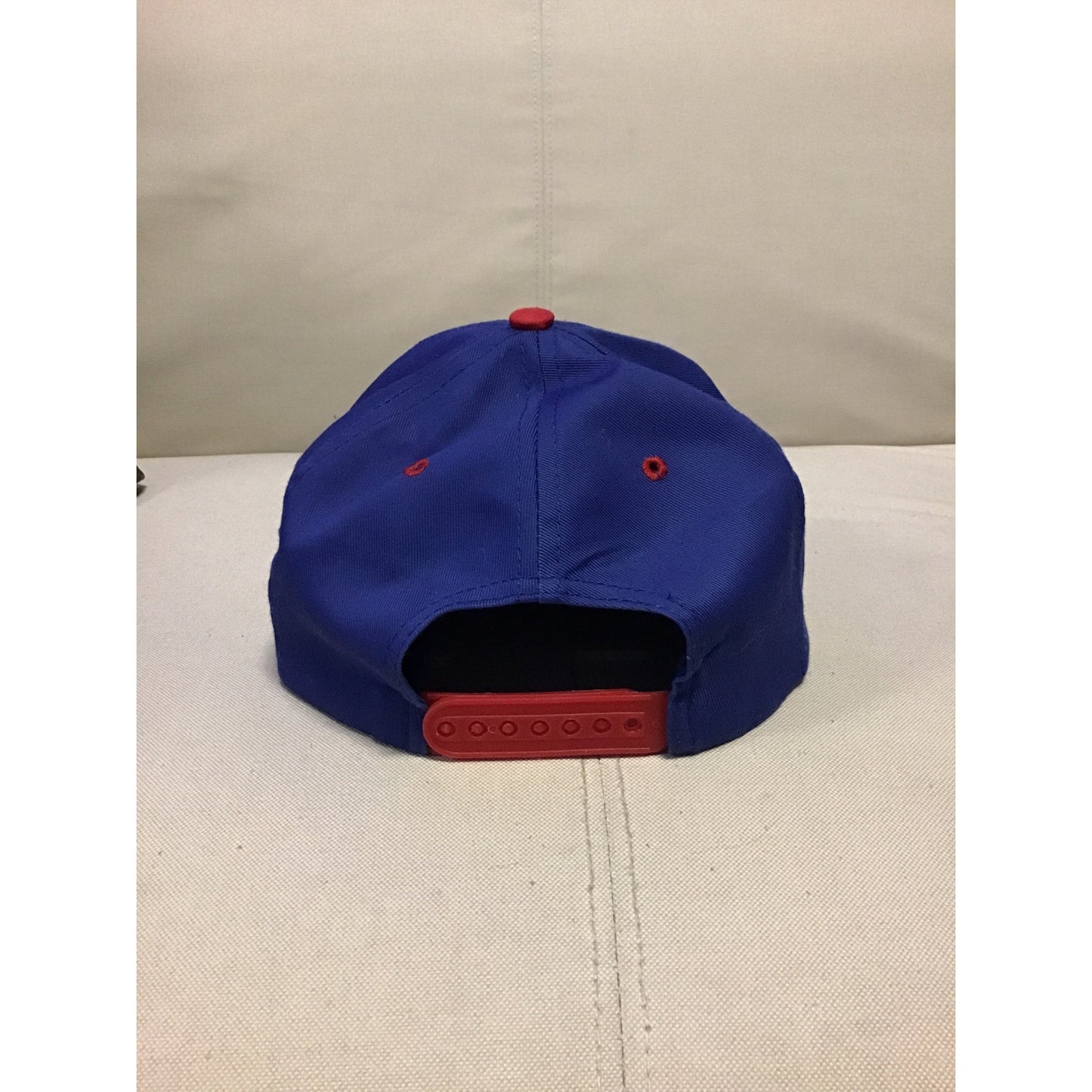 Chicago Cubs Embroidered MLB Baseball Cap Big Logo Snapback Hat Blue Red