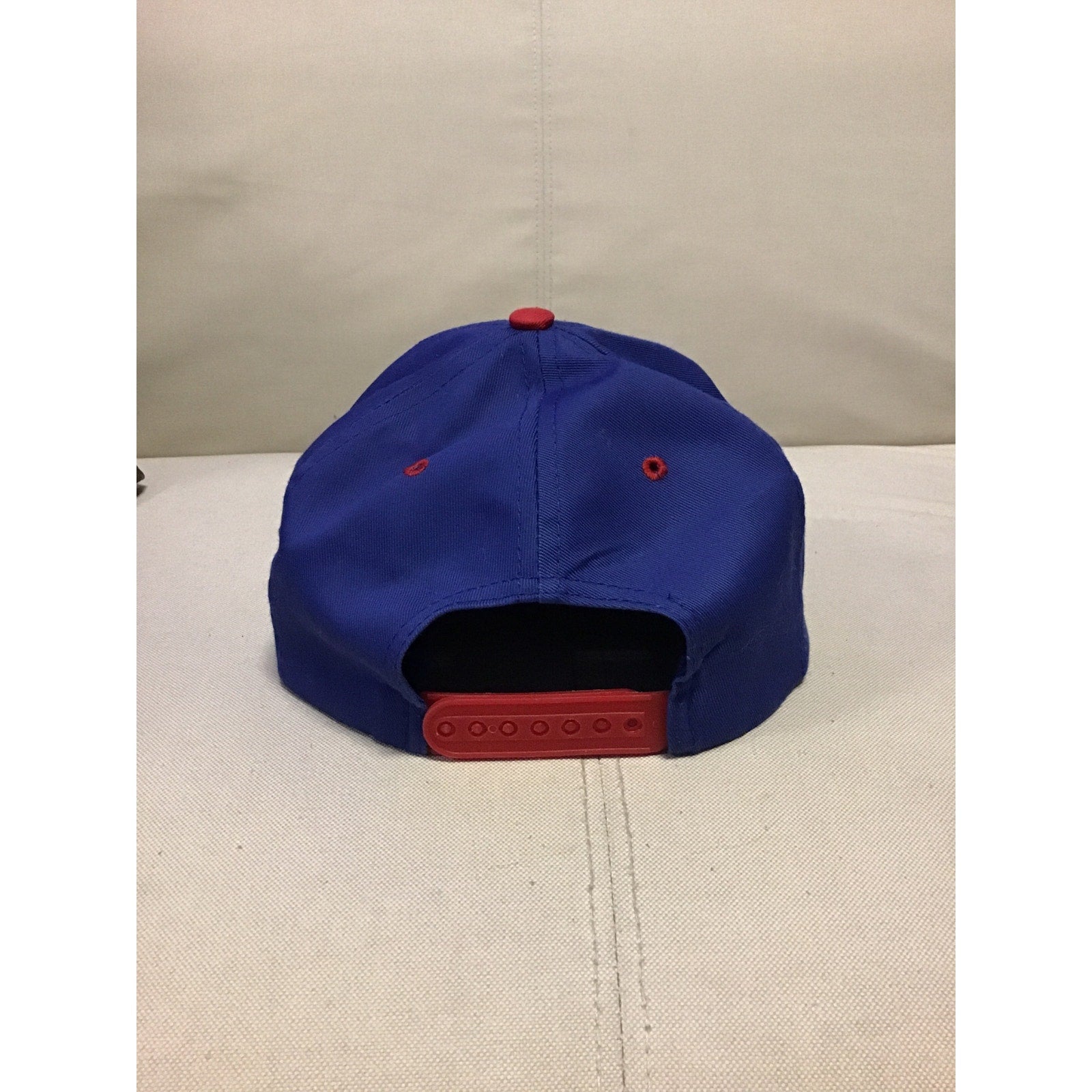 Chicago Cubs Embroidered MLB Baseball Cap Big Logo Snapback Hat Blue Red