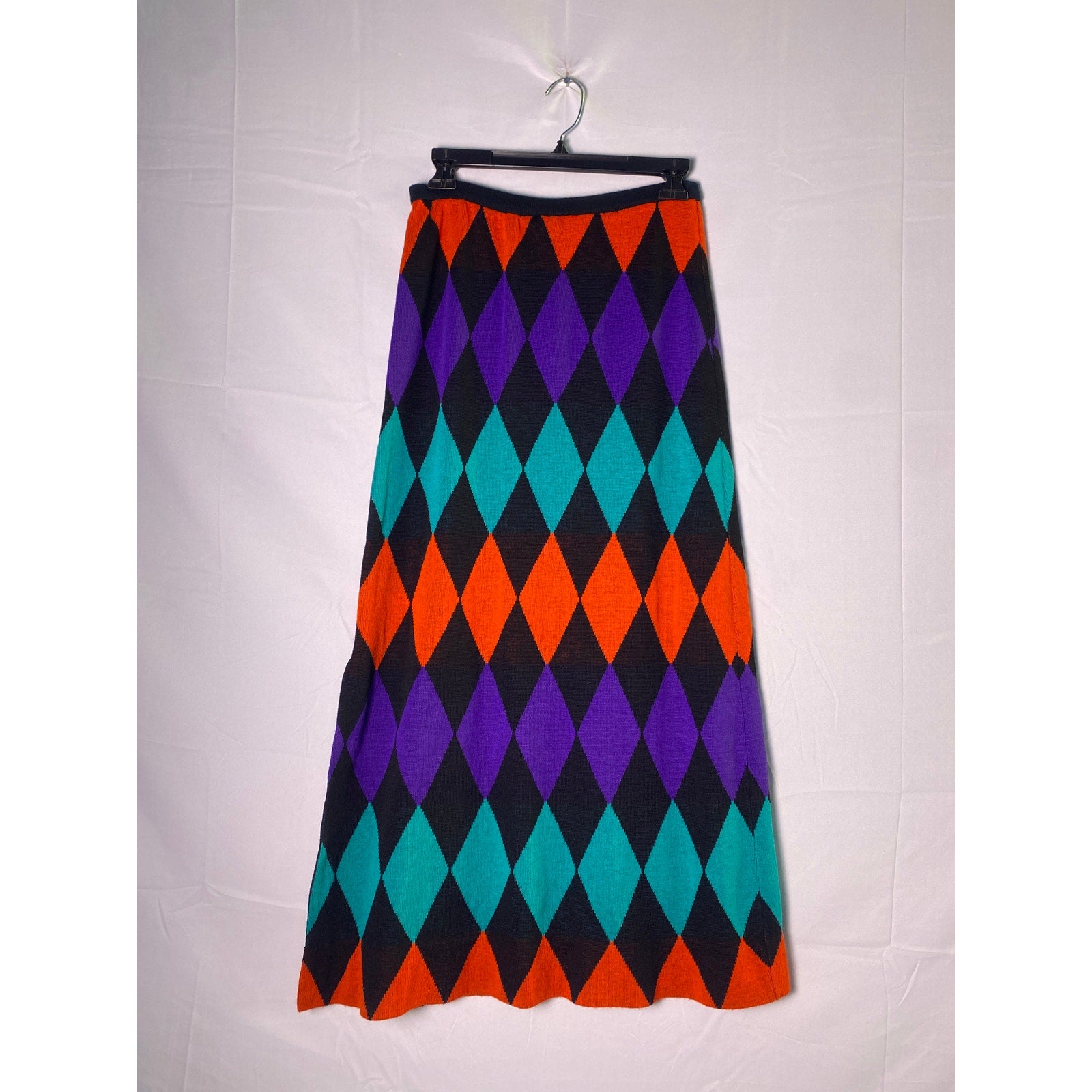 Sport Quake Multicolor Maxi Skirt Geometric Pattern Women's Size XS