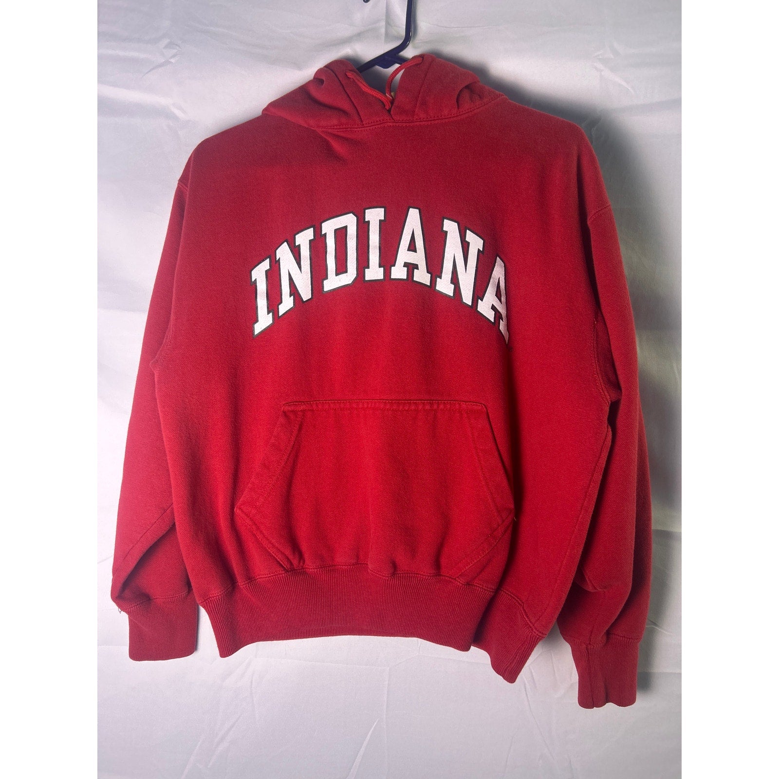 Steve & Barry's Indiana University Red Hoodie Sweatshirt Men's Size Small
