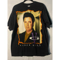 Vintage 1996 Fruit of the Loom Vince Gill Graphic Tour T-Shirt Black Cotton XL