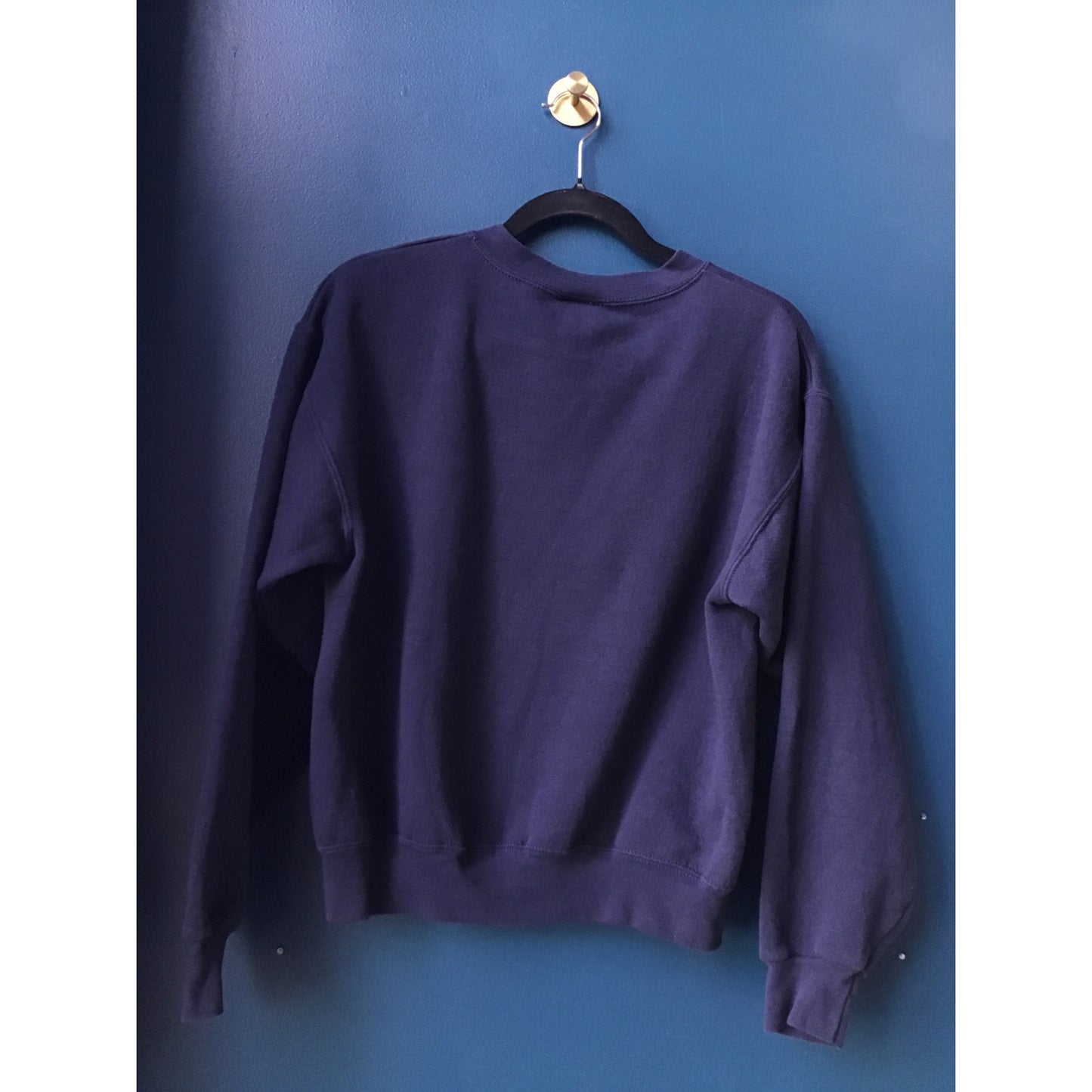 Lee Sport Chicago CUBS Crewneck Sweatshirt Navy Pullover Women's Size Large