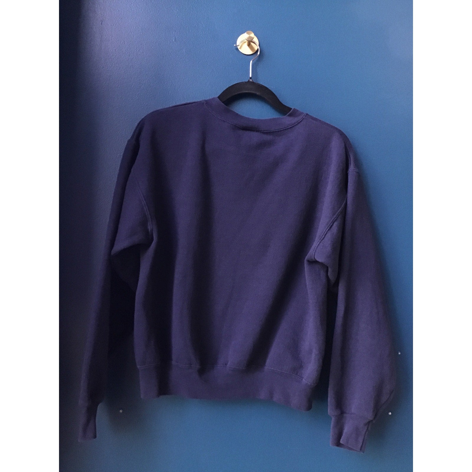 Lee Sport Chicago CUBS Crewneck Sweatshirt Navy Pullover Women's Size Large