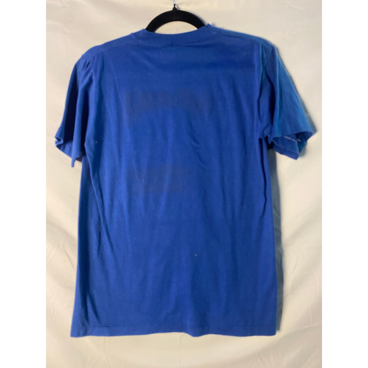 Velva Sheen 80s IU Indiana University Rainbow Print Blue T-shirt Men's Medium