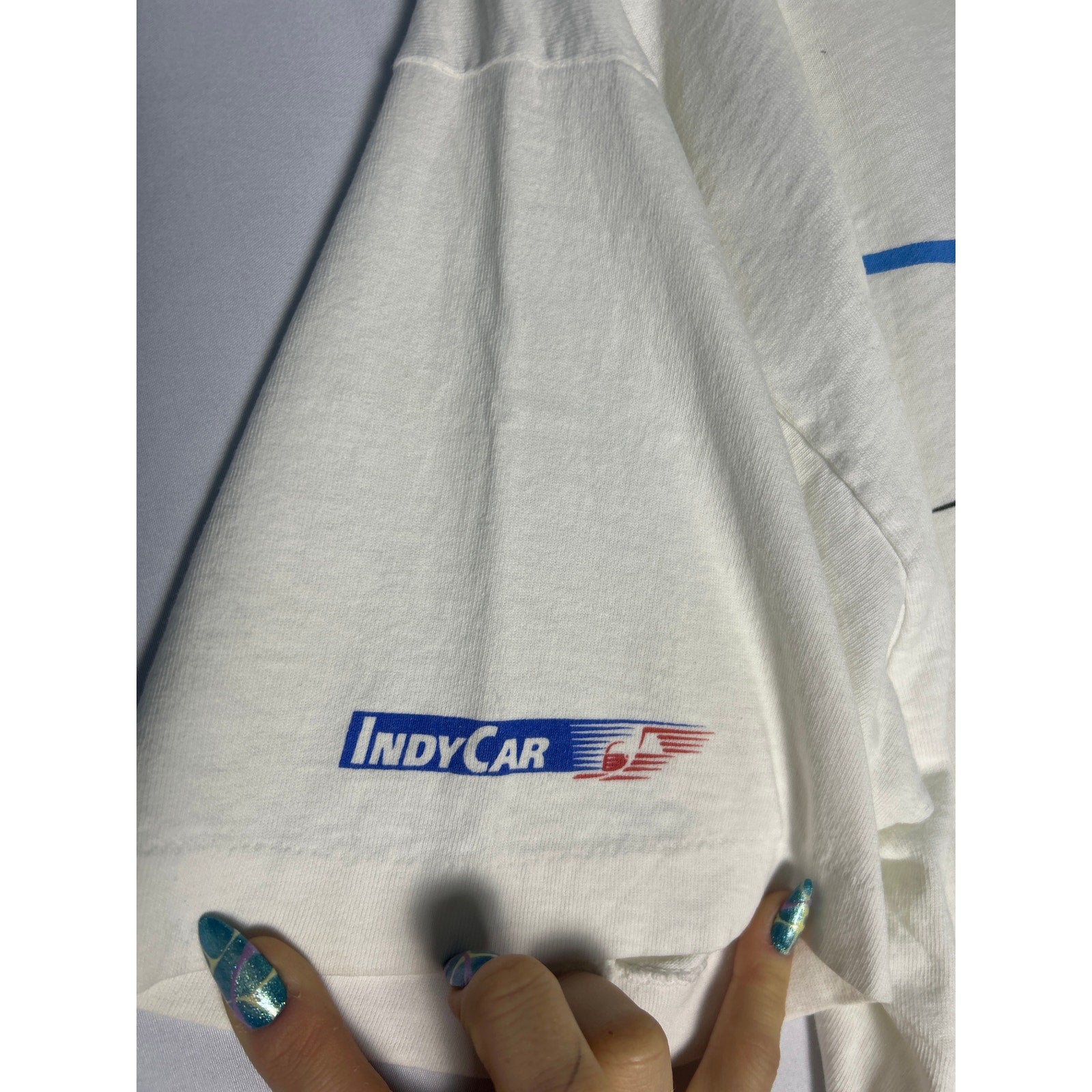 1993 IndyCar CART Pioneer 200 Lexington, Ohio Racing Graphic White Shirt XL