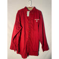 Most Wanted Red Button Down Long Sleeve Shirt INDIANA Hoosier Embroidered 2XL