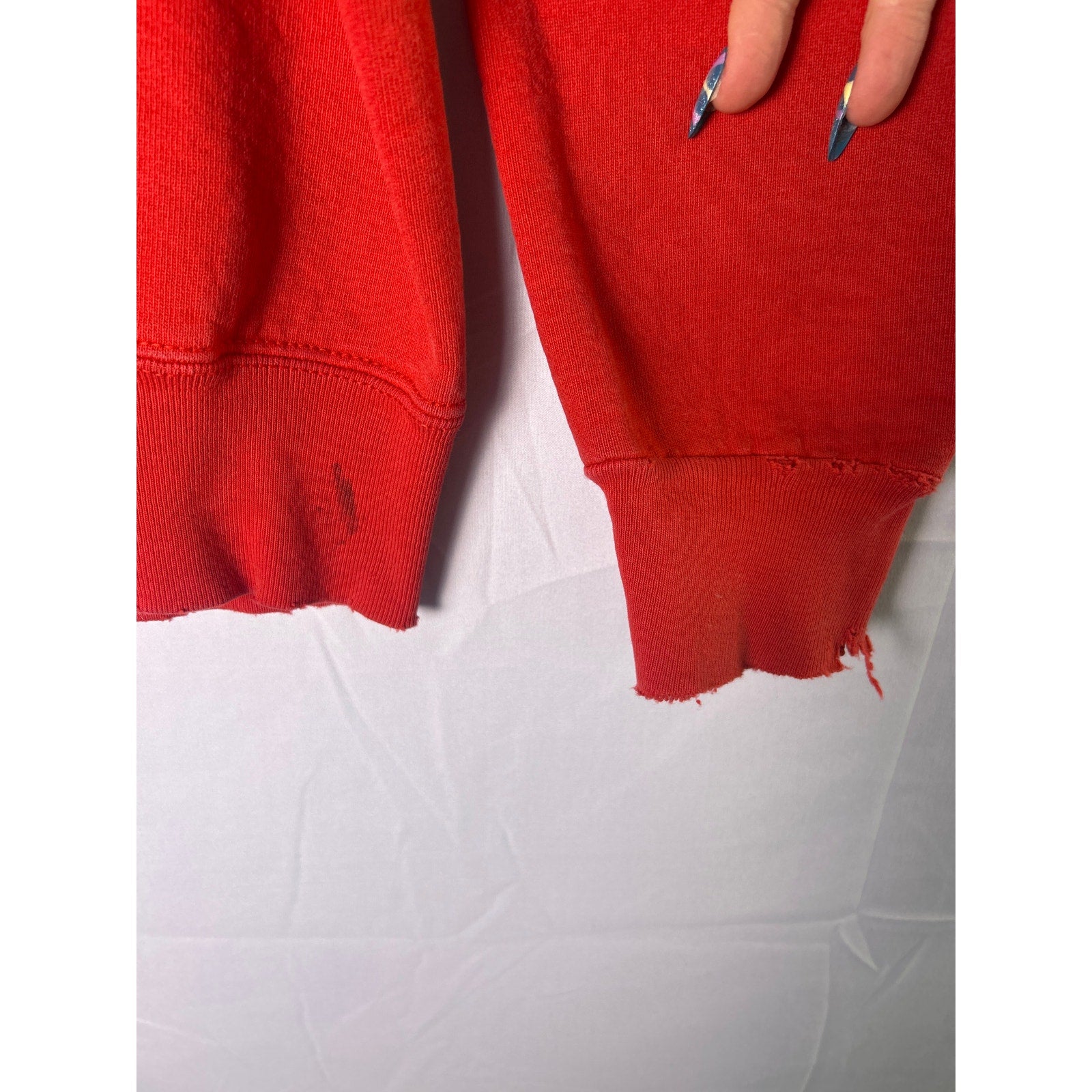 Fruit of the Loom Indiana Hoosiers Basketball Red Crewneck Pullover Sweatshirt