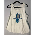 Vintage Nike "Just Do It" Graphic Tank Top Double Sided Women's Size Large Y2K