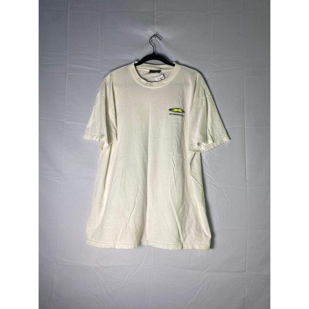 XTREME Motocross Old & Wise White Funny Shirt Men's Size XL