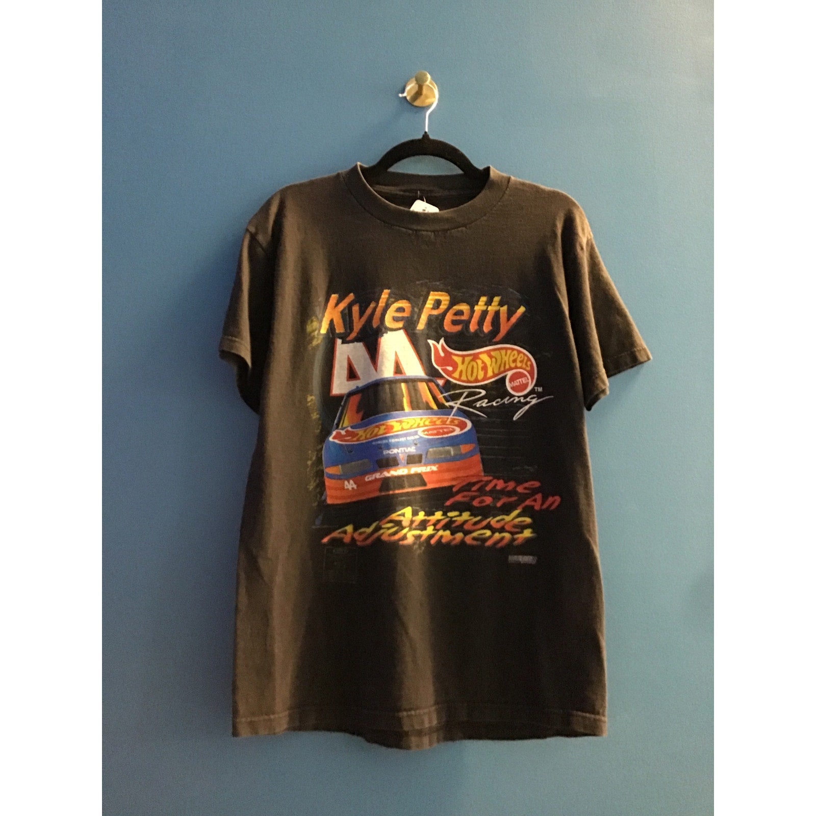 Hot Wheels Kyle Petty Racing Grand Prix Are you ready for yours? Black Shirt L