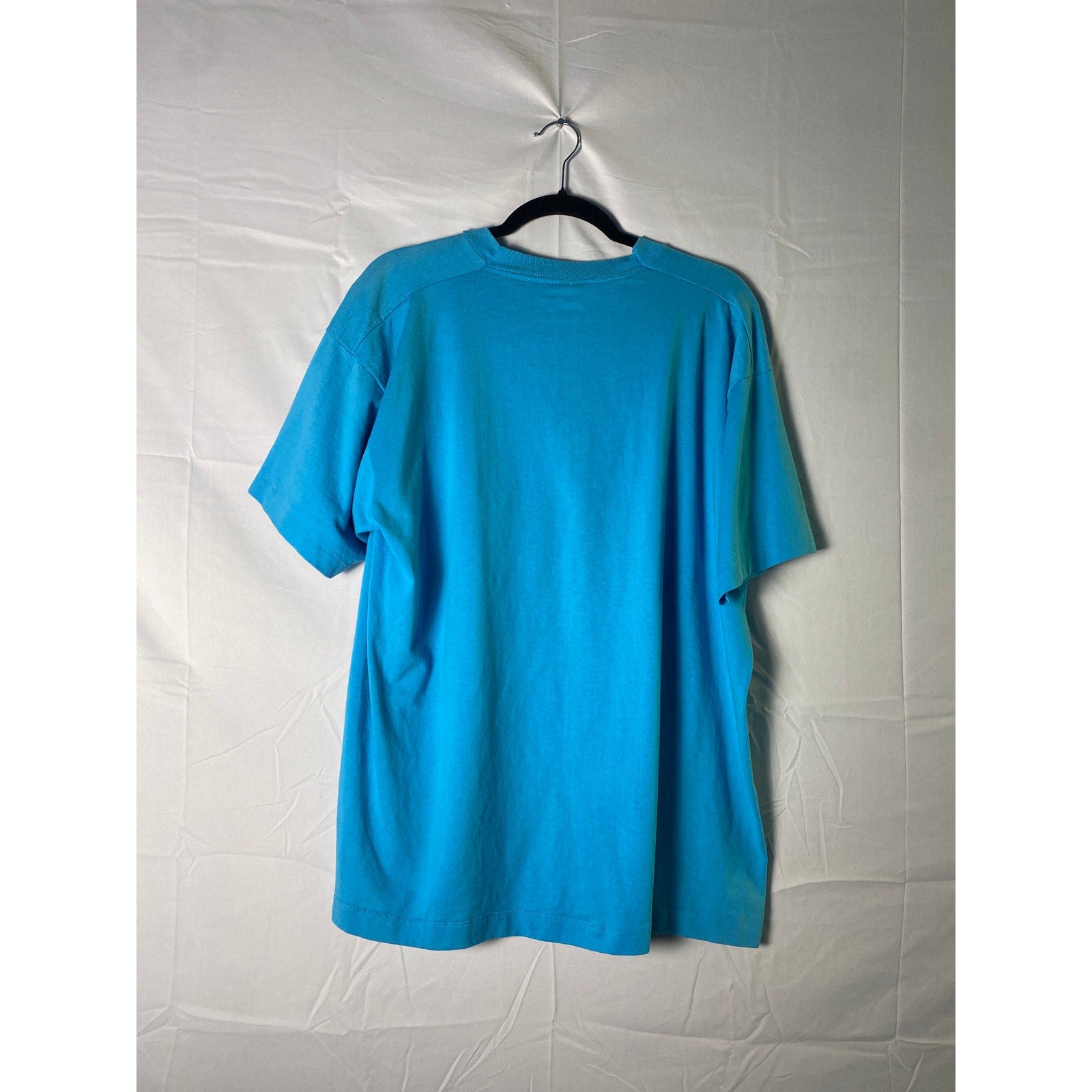 Fruit of the Loom Buddy Holly PL. Legendary Surf Ballroom Blue Shirt Adult XL