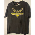 Harley Davidson Las Vegas Eagle Graphic Print Black T-Shirt Men's Size L/XL