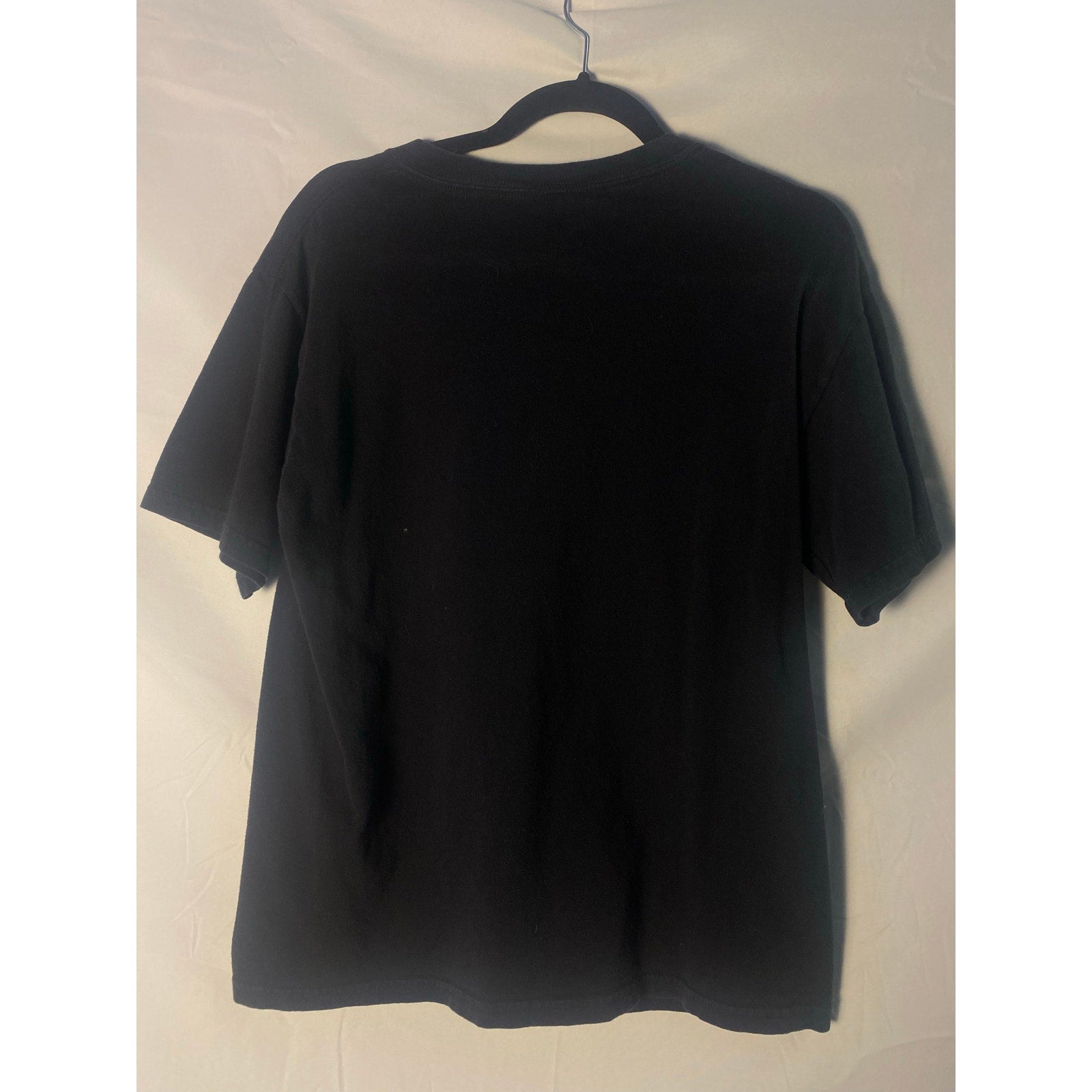 NFL Team Apparel Minnesota Vikings Graphic Print Black T-shirt Men's Size Medium