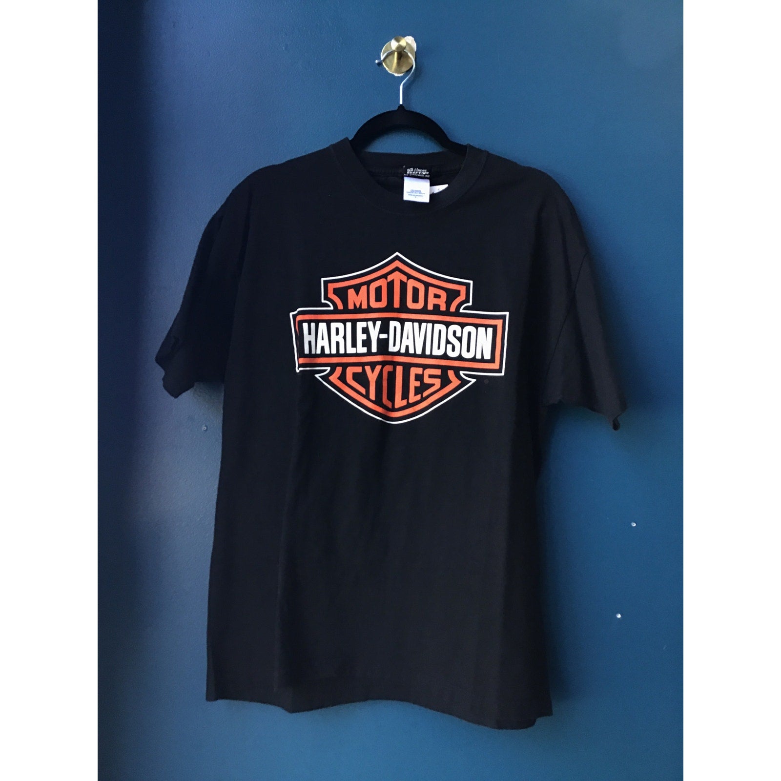 Harley Davidson I got mine at Indywest Plainfield Indiana Black Shirt Mens Large