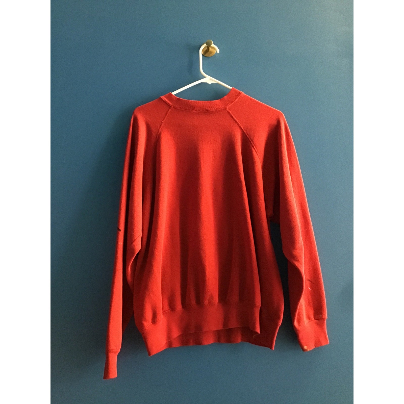 Vintage 80's The Sweatshirt Company INDIANA MDCCCXX Red Sweatshirt Women's Large