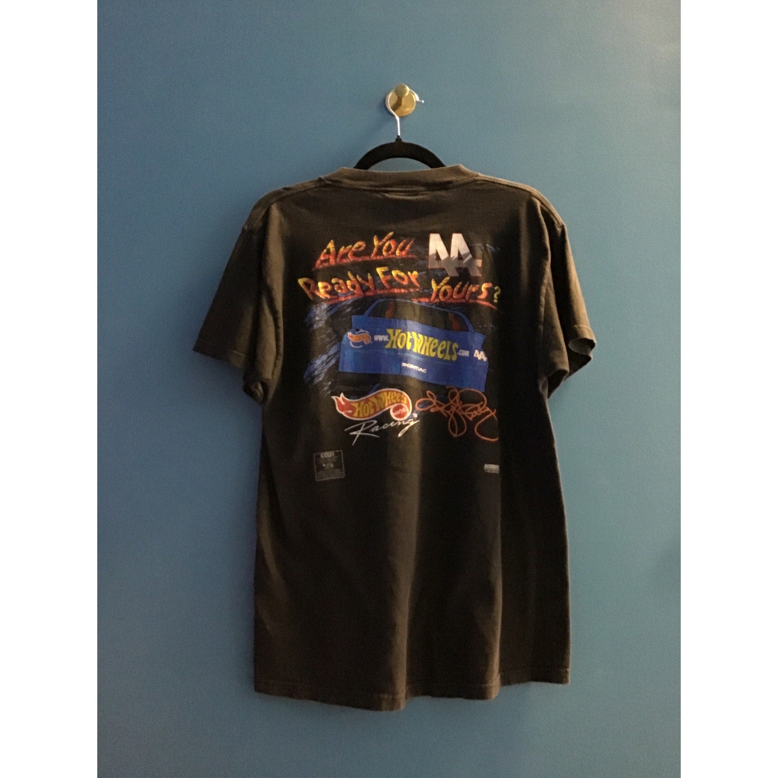 Hot Wheels Kyle Petty Racing Grand Prix Are you ready for yours? Black Shirt L