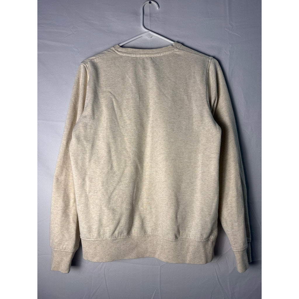 Vintage Harley-Davidson Women's Sweatshirt Pullover Logo Tan Crewneck Medium