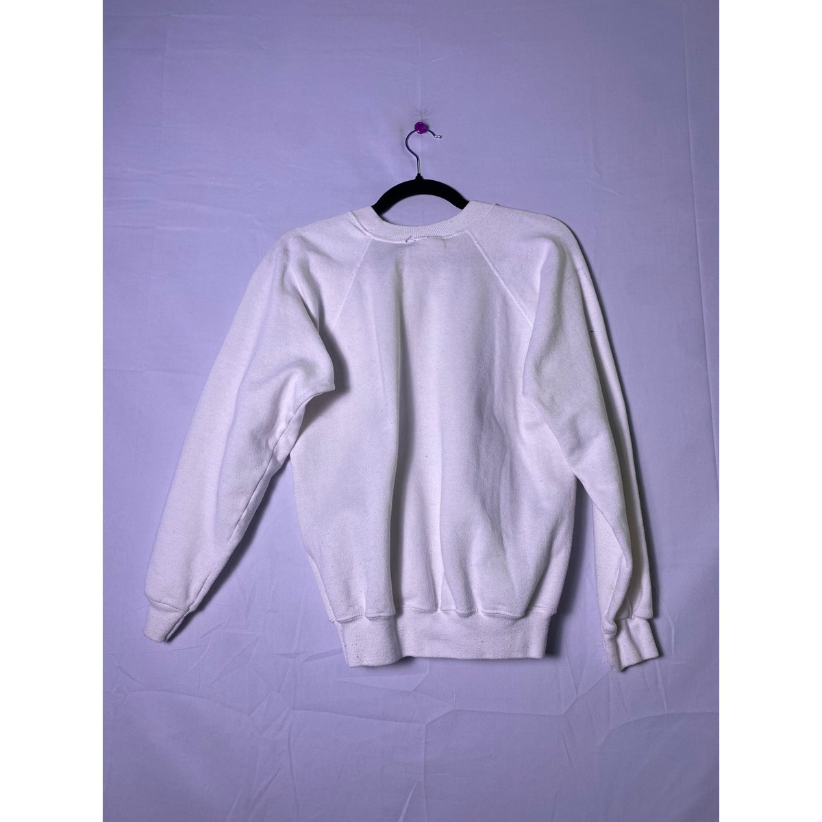 Hanes Simply the Best! IU Indiana Hosiers! White Crewneck Sweatshirt Mens Medium