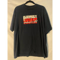 Vintage 90s IU Womens Basketball Let's JAM Graphic Black T-shirt Men's Size XL