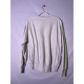 Champion IU INDIANA Blue Arch Print Gray Sweatshirt Heavy Reverse Weave Medium