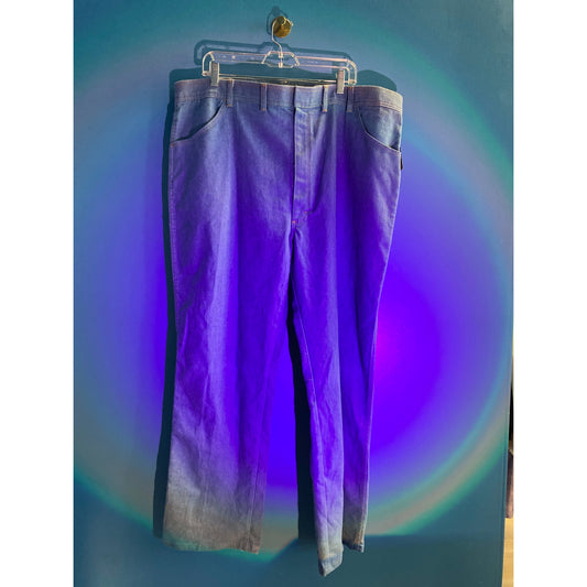Wrangler Light Wash Straight Leg 5-Pockets Jeans Men's Size 46x32