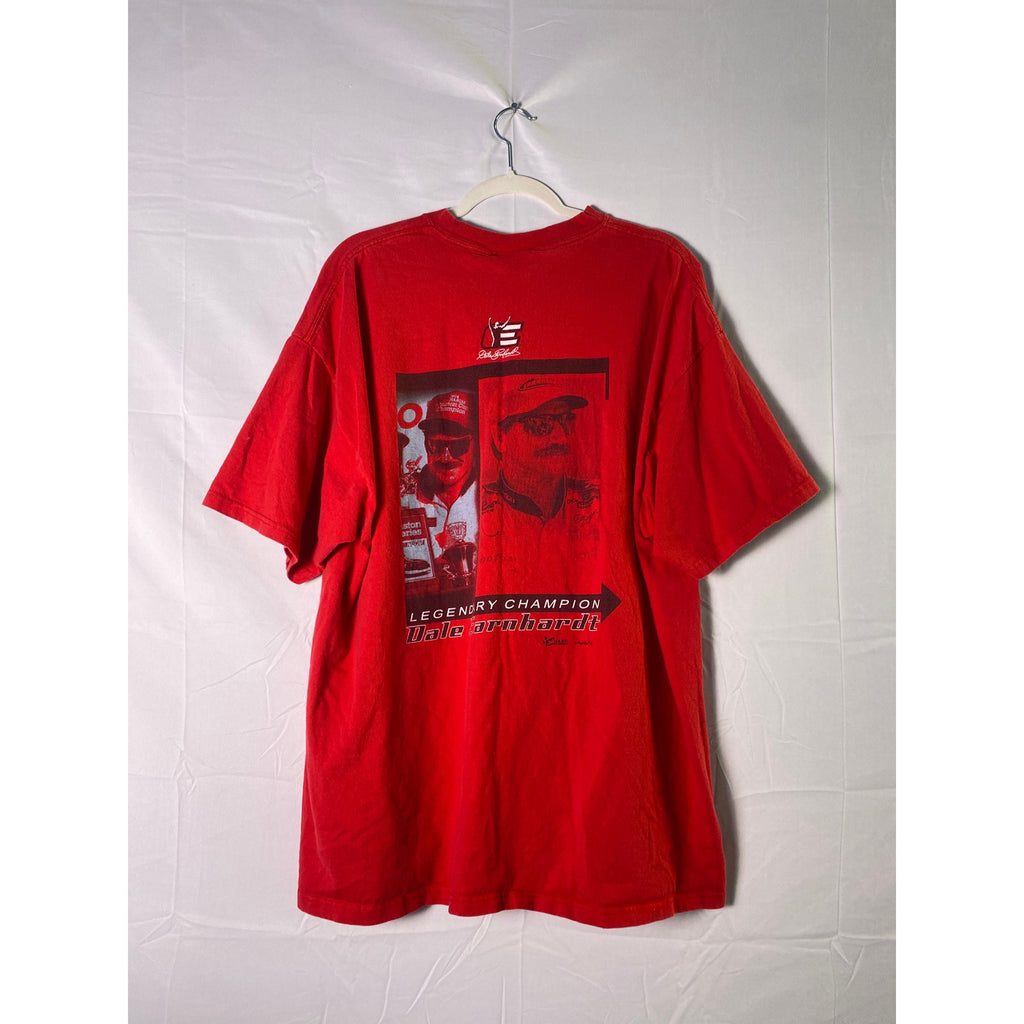 Chase Authentics Dale Earnhardt Legendary Champion Red T-shirt Men's Size 2XL