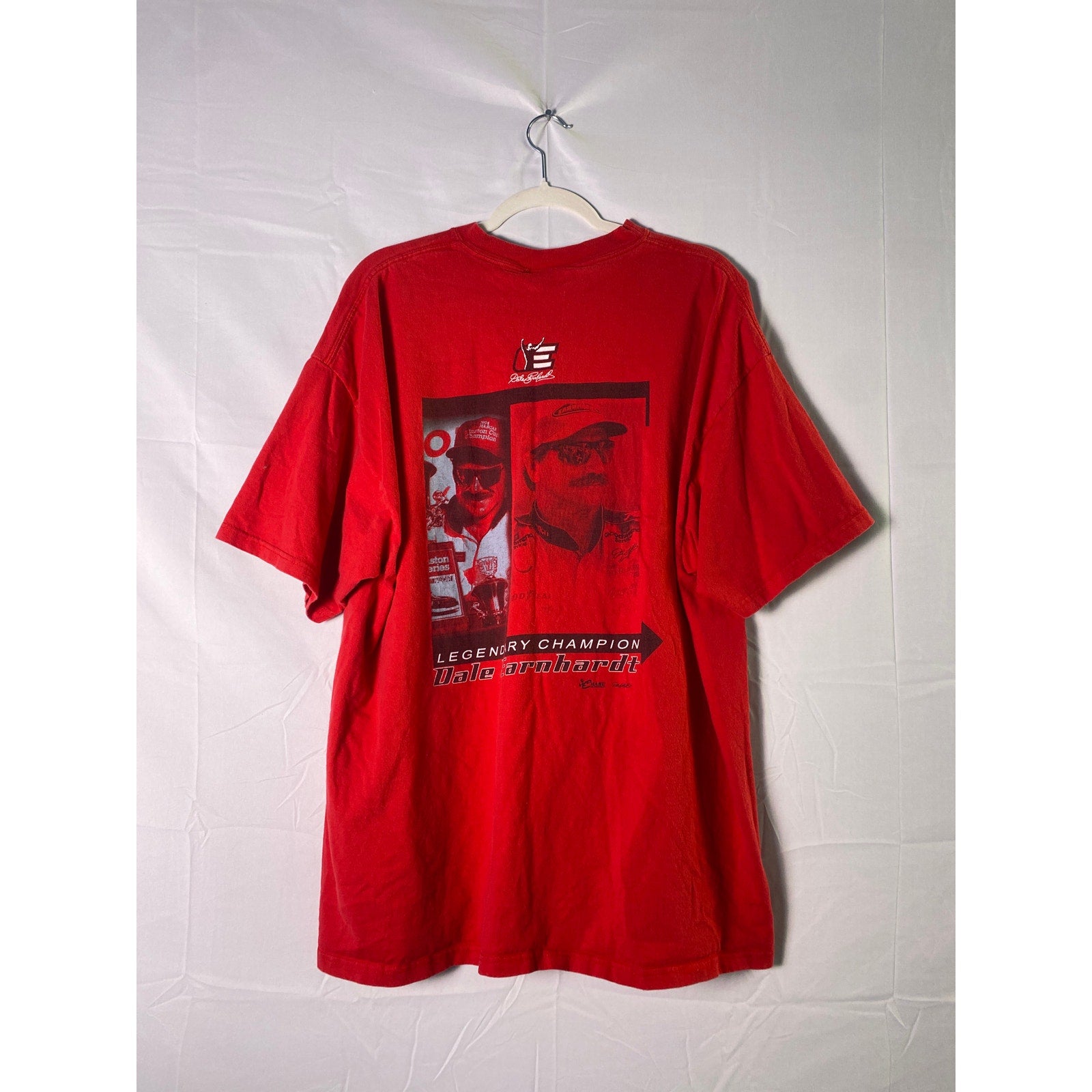 Chase Authentics Dale Earnhardt Legendary Champion Red T-shirt Men's Size 2XL