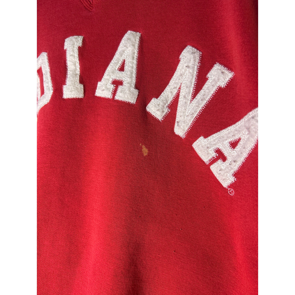 Cable Sportswear INDIANA Embroidered Red Pullover Sweatshirt Women's Size Large