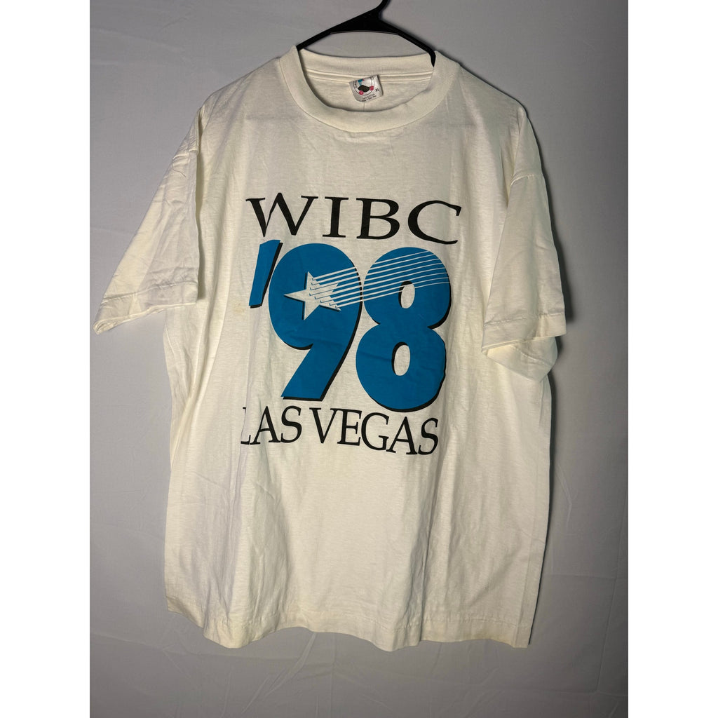 Caribbean Dream WIBC 1998 Las Vegas White Graphic Shirt Men's Size XL&nbsp;